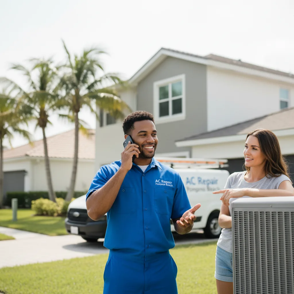 AC Repair Pompano Beach customer support in Corcoran